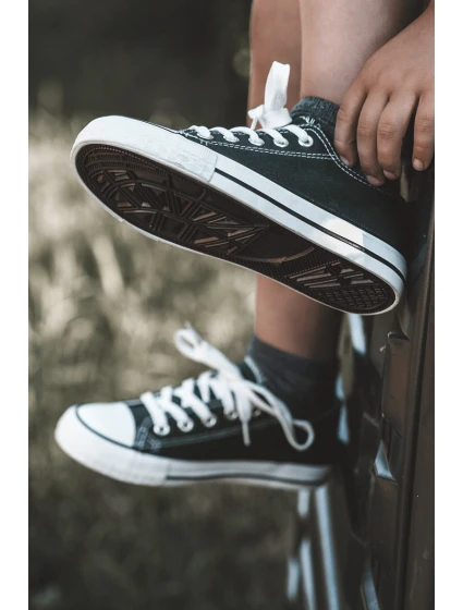 Dziecięce Trampki Klasyczne Zielone Filemon