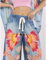 Kalhoty DHJ SP modrá model 21003843 - FPrice Kalhoty DHJ SP modrá model 21003843 - FPrice