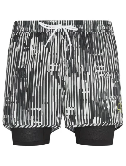 Pánské kraťasy model 5886094 černobílá - Calvin Klein Pánské kraťasy model 5886094 černobílá - Calvin Klein