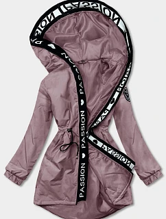 Růžová dámská oversize bunda parka model 19410175 - S'WEST