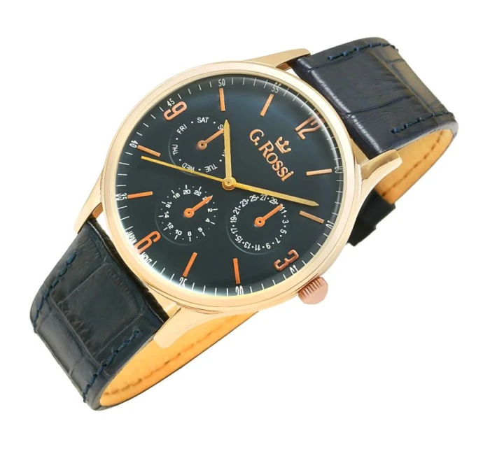 Pánské hodinky model 21804443 + BOX - G.ROSSI Pánské hodinky model 21804443 + BOX - G.ROSSI