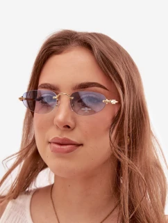 Dámské sluneční brýle modré