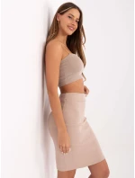 Sukně RV SD model 17399297 béžová - FPrice Sukně RV SD model 17399297 béžová - FPrice