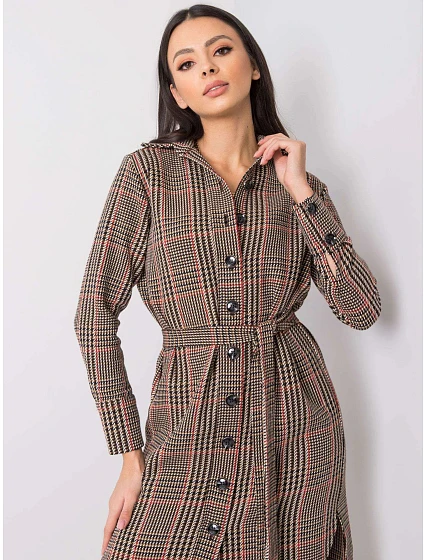 Dámské kostkované šaty model 15059153 - FPrice