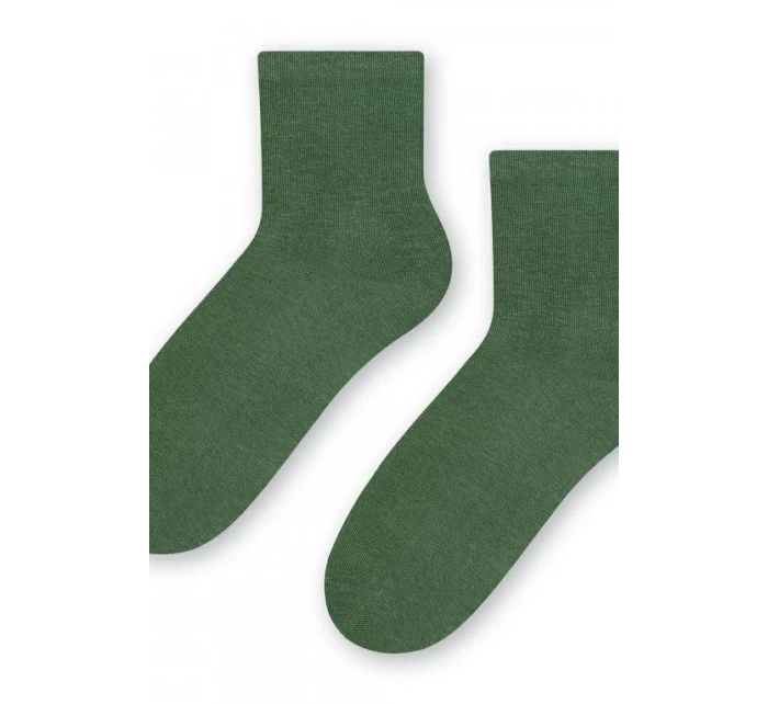 Dámské ponožky 037 dark olive - Steven
