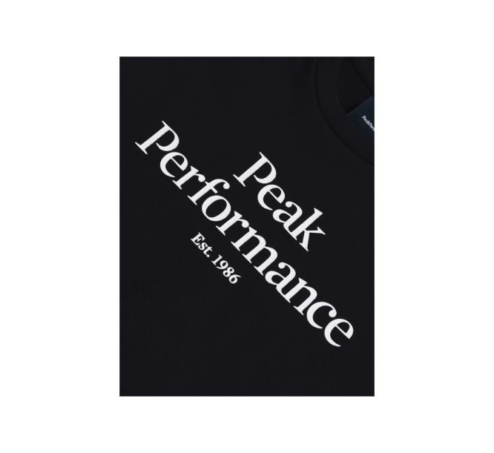Peak Performance Jr Original Tee černá Peak Performance Jr Original Tee černá