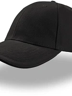 Atlantis Headwear Liberty Sandwich 6-panelová čiapka s kšiltom „Liberty Sandwich“ 33.0005 čierna/čierna