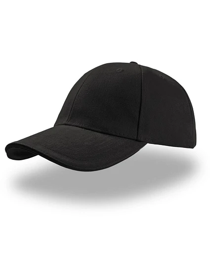 Atlantis Headwear Liberty Sandwich 6-panelová čiapka s kšiltom „Liberty Sandwich“ 33.0005 čierna/čierna