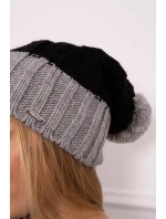 Paris fleecová čepice K212 model 18750085 - K-Fashion Paris fleecová čepice K212 model 18750085 - K-Fashion