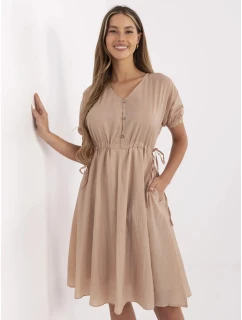 Šaty 217 SK 25663.02 béžová