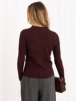 Sweter PM SW model 22361735 bordowy - FPrice