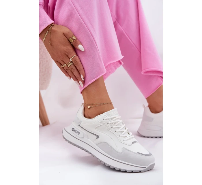 Dámske tenisky Big Star HI-POLY SYSTEM - biele Dámske tenisky Big Star HI-POLY SYSTEM - biele