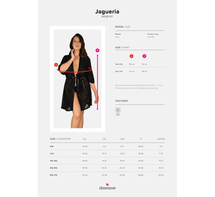 Krásný župan   model 17124512 - Obsessive