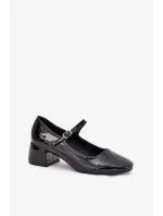 Dámské lodičky na podpatku Černá  Paris model 21156722 - Inello