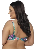 Dámská plavková podprsenka Paradise model 21237988 Zelená mix - Ava