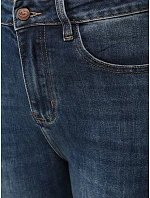 Dámske džínsy Mom Fit s vysokým pásom, modré, FashionStreet UY3113 Dámske džínsy Mom Fit s vysokým pásom, modré, FashionStreet UY3113