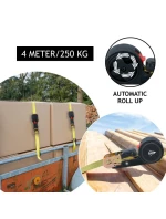 PREPRAVNÝ POPRUH S AUTOMATICKOU ZÁPADKOU 250 KG 4 M