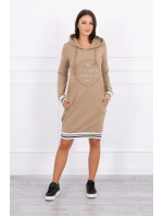 model 18743558 velbloudí šaty - K-Fashion model 18743558 velbloudí šaty - K-Fashion