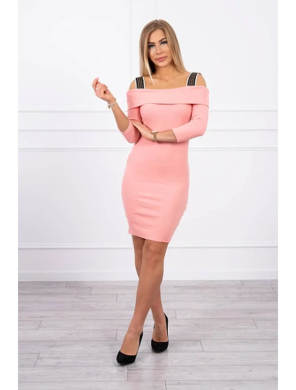 model 18746703 šaty se širokými ramínky - K-Fashion