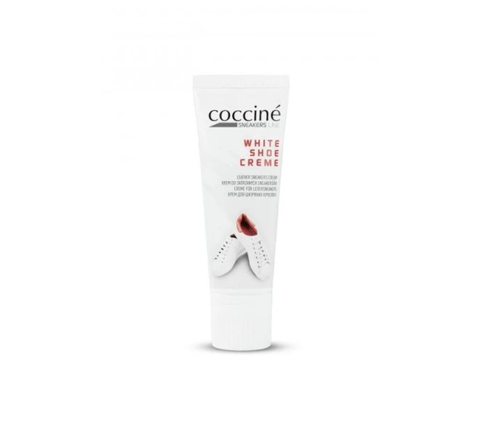 COCCINE WHITE SHOE CREAM Odżywczy Krem Do Pielęgnacji Obuwia 75ML