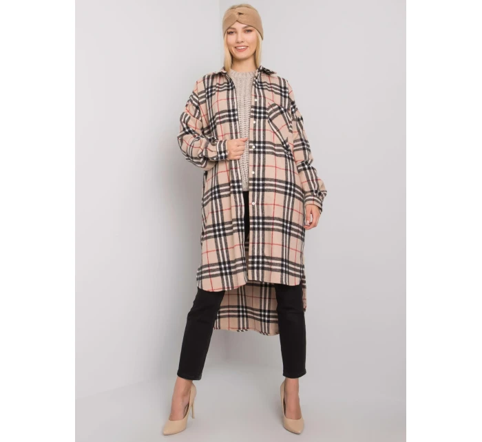 EM KS 604 košele 2.90P čierna a béžová