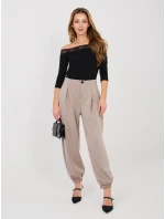 Spodnie IT SP model 21902612 ciemny bezowy - FPrice