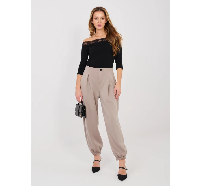 Spodnie IT SP model 21902612 ciemny bezowy - FPrice