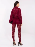 MI SP nohavice K87.55 bordová