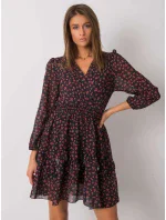 Šaty TW SK BI 0928 2.23 čierna a červená Šaty TW SK BI 0928 2.23 čierna a červená