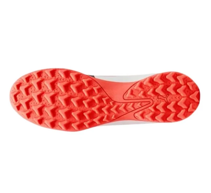 Futbalové topánky Ultra Play TT M 107528 01 biele/neónovo ružové - Puma