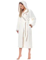 Dlouhý dámský župan  Ecru s béžovou L&L model 20985396 - L&L