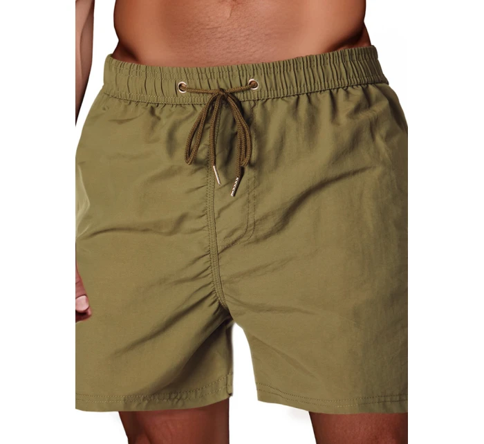 Pánské světle olivově zelené plavecké šortky Dstreet model 21987724 - FashionStreet Pánské světle olivově zelené plavecké šortky Dstreet model 21987724 - FashionStreet
