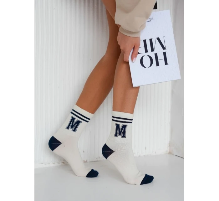 Ponožky Milena 0200 Písmeno M 37-41 Ponožky Milena 0200 Písmeno M 37-41