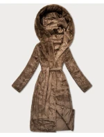 Zimowa kurtka  brązowa model 21761259 - MINORITY