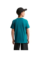 Dětské tričko Nike Sportswear, zelené, FZ5177 372