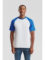 Baseball T tričko white/red model 22532793 - Fruit of the Loom Baseball T tričko white/red model 22532793 - Fruit of the Loom