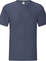 Fruit of the Loom Iconic 150 T Pánske tričko 16.1430 heather navy