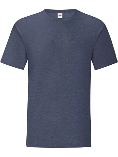Fruit of the Loom Iconic 150 T Pánske tričko 16.1430 heather navy