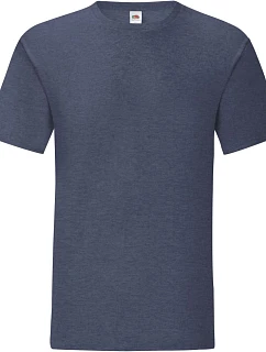 Fruit of the Loom Iconic 150 T Pánske tričko 16.1430 heather navy