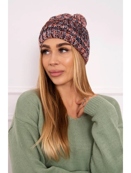 Fleecová čepice Merry model 18750229 v červené barvě - K-Fashion Fleecová čepice Merry model 18750229 v červené barvě - K-Fashion