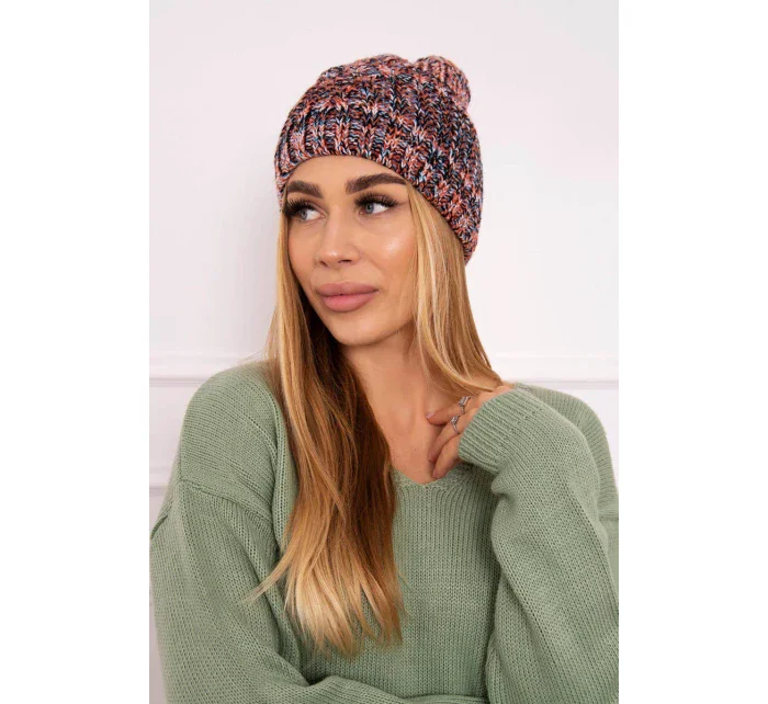 Fleecová čepice Merry model 18750229 v červené barvě - K-Fashion Fleecová čepice Merry model 18750229 v červené barvě - K-Fashion