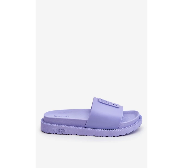 Dámské pantofle Big Star model 21582452 Světle fialová - Big Star Shoes