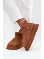 Śniegowce Damskie Na Platformie Camel Celyra Śniegowce Damskie Na Platformie Camel Celyra