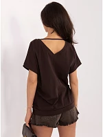 Blúzka RV BZ A1321.91 tmavohnedá