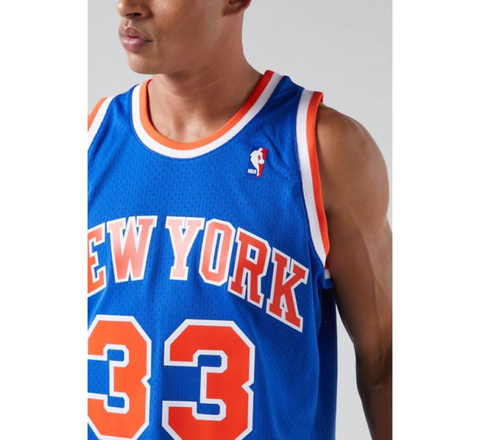 Mitchell & Ness Pánske tričko NBA New York Knicks Patric Ewing SMJYGS18186-NYKROYA91PEW
