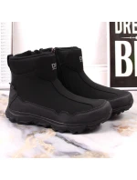 DK Jr model 21787601 nepromokavé zateplené sněhové boty černé - Inny