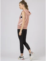 Dámska mikina 298 BZ TL 97106.32 tmavo ružová