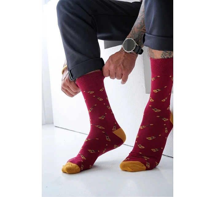 Pánske ponožky Malé gitary 0125.122 Pánske ponožky Malé gitary 0125.122