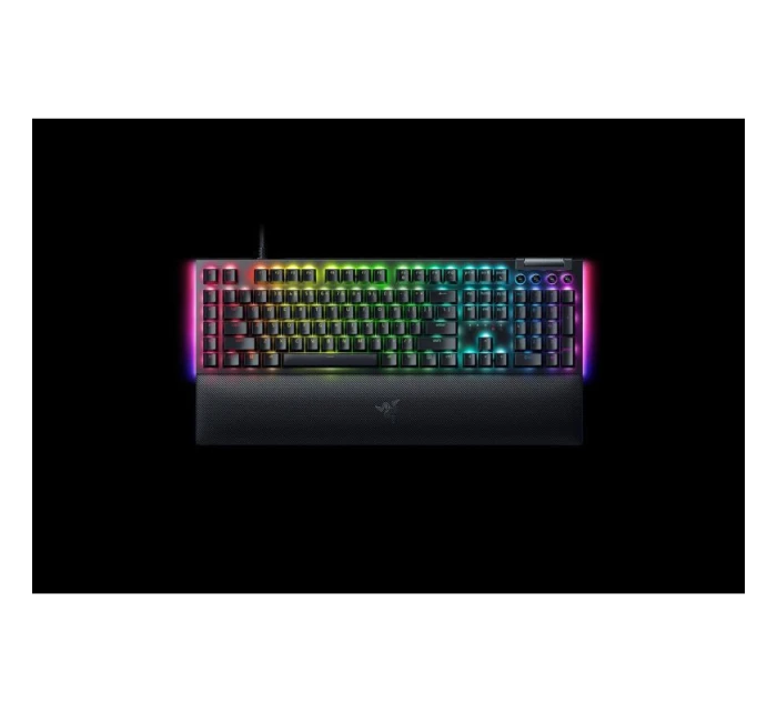 Klávesnica Razer BlackWidow V4 - Osvetlenie - USB-C - QWERTZ - Nemčina - Prepínač klávesov: Razer Green Klávesnica Razer BlackWidow V4 - Osvetlenie - USB-C - QWERTZ - Nemčina - Prepínač klávesov: Razer Green
