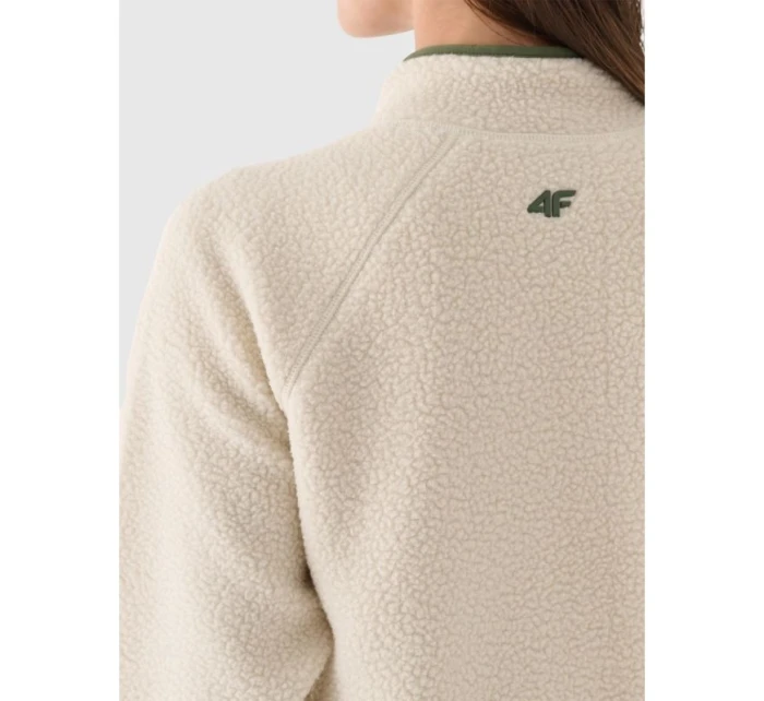 Dámska fleecová šerpa so stojacím golierom 4F 4FRAW24TFLEF362-12S Dámska fleecová šerpa so stojacím golierom 4F 4FRAW24TFLEF362-12S